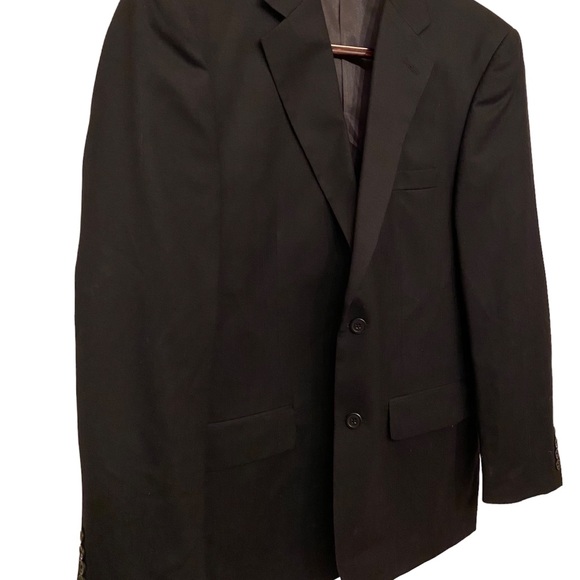 Men's Black Gerald Austin Suit (Blazer & Pants) - Picture 2 of 16